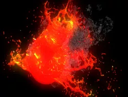 Lava Ball 3D model