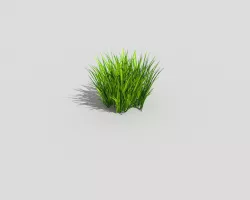 low poly grass Low-poly  3D model
