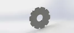 Metric type sprocket