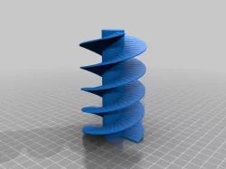 My Customized Auger OpenSCAD Library