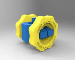 NASA Handrail Clamp Assembly