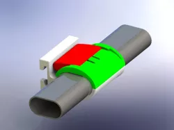 NASA Handrail Clamp-dz