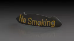No Smoking Reminder
