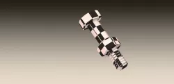 Nut and bolt design and simulation