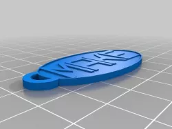 Oval Keychain (MAKE)