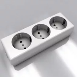 Power Strip 3D model
