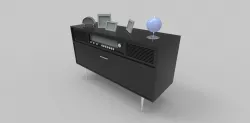 Radio Table 3D model