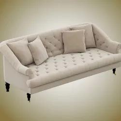 ralph lauren HIGGINS SOFA 3D model