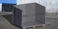 RETURNABLE METAL PALLET BOX 