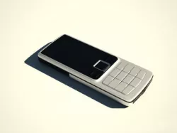 Simple Cell Phone model 3D model