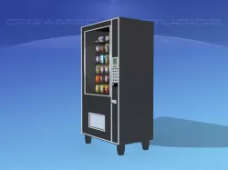 Snack Vending Machine 3D model