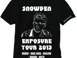 Snowden Exposure Tour 2013 T-Shirt
