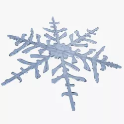 Snowflake 3D model