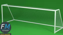 Soccer Goal 3D model