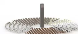 Solar CSP 3D model