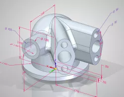 "SolidWorks Model Mania 2000 phase 1" by Solid Edge ST4