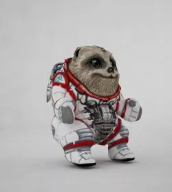 Space Hamster 3D model