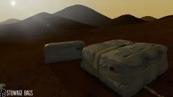 Space Stowage Bags Low-poly  3D model