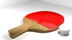 Sport Equipment - Ping-Pong 3D model