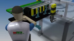 Stand infeed chain, conveyor belts