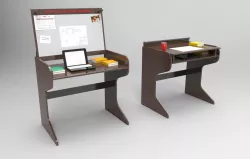 Student's work desk