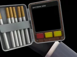 Team Fortress 2 spy cigarette case