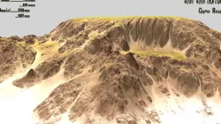 Terrain 3D model