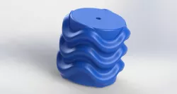 Texture roller for clay