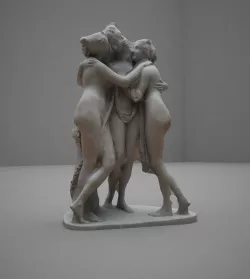 The three graces 3D model