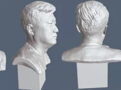 The WillyBot 3D printer's creator, William's Head 3D scanning and 3D printing.