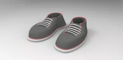 Toon Shoe 3D model