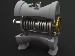 Toy Steam Turbine