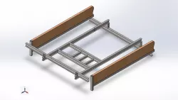 Trolley support  3D model