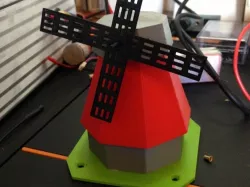 Windmill - Driven Model for steam engines