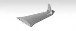 Wing with winglet