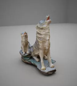 Wolves 3D model