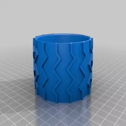 3D printed wheels for Martian Rover 