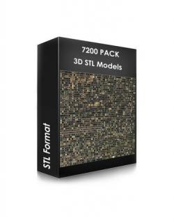 7200 3D STL Models - 3d-Printers
