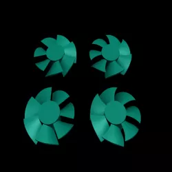 80mm Fan Hub+Blade Replacement (v2.0)