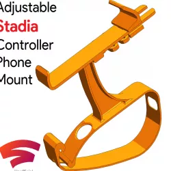 Adjustable Stadia Controller Phone Mount