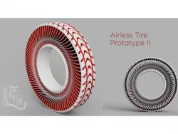 Airless Tyre Prototype 2