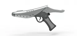 Alderaan blaster pistol from Star Wars