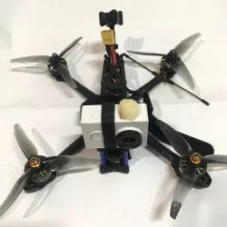 AstroX J5 frame JohnnyFPV antenna GPS Xiaomi Yi mount