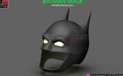 Batman Mask - Robert Pattinson - The Batman 2021