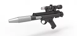 Blaster pistol DH-17 from Star Wars