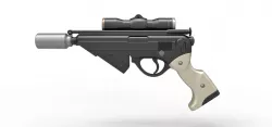 Blaster pistol Night Sniper X-8 from Star Wars