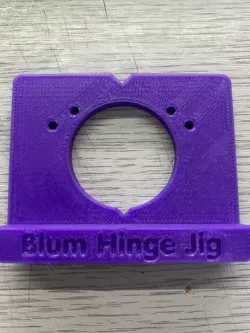 Blum hinge jig