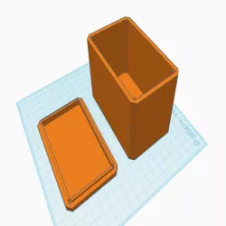 Box for battery pack 