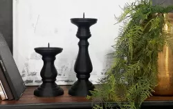 Candestick - wooden, rustic candlestick
