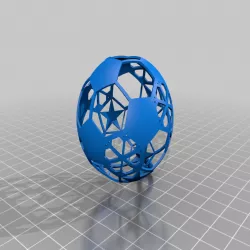 Christmas Bauble/ ball half football half stars